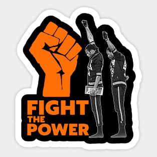 FIGHT THE POWER // Black Power Salute 1968 Olympics Sticker
